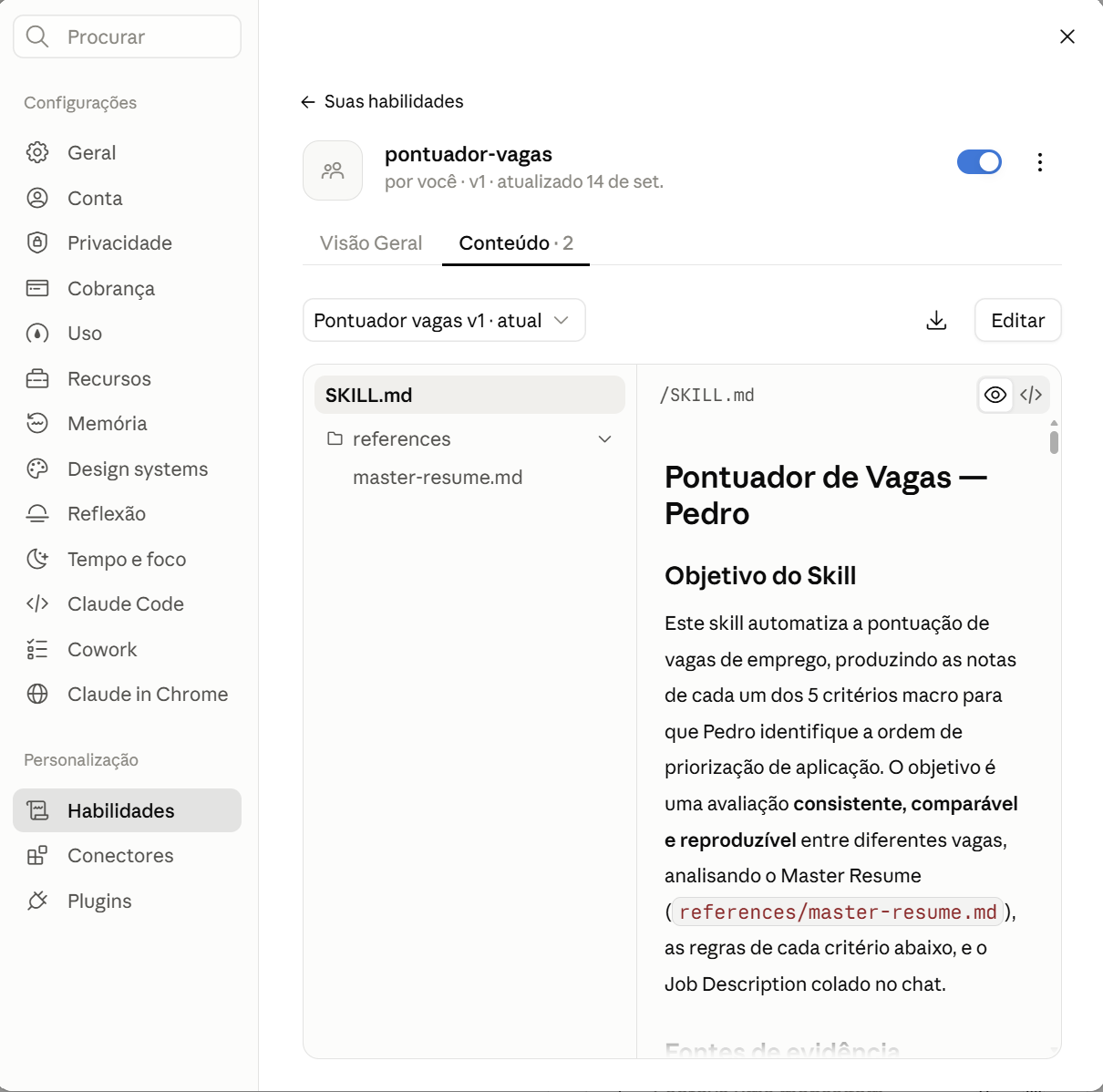 Job Scoring AI — Ir para imagem 3